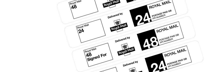 Royal Mail postage labels - included in the licence package