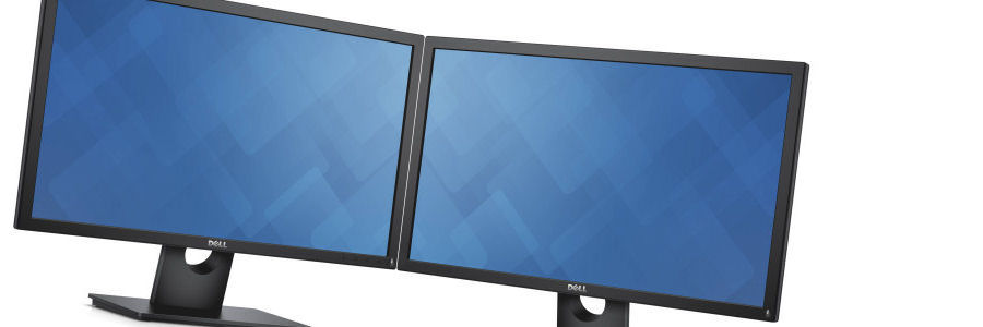 Dual monitors, part of the Newcastle licence package